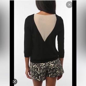 Yaya nom de plume urban outfitters sweater m acrylic